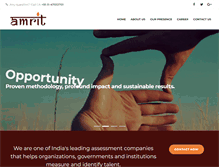Tablet Screenshot of amritskills.com
